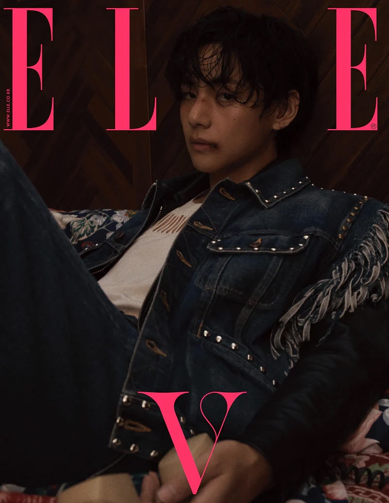 Buy BTS V Cover ELLE Magazine (April 2023) Version A Online Sanity