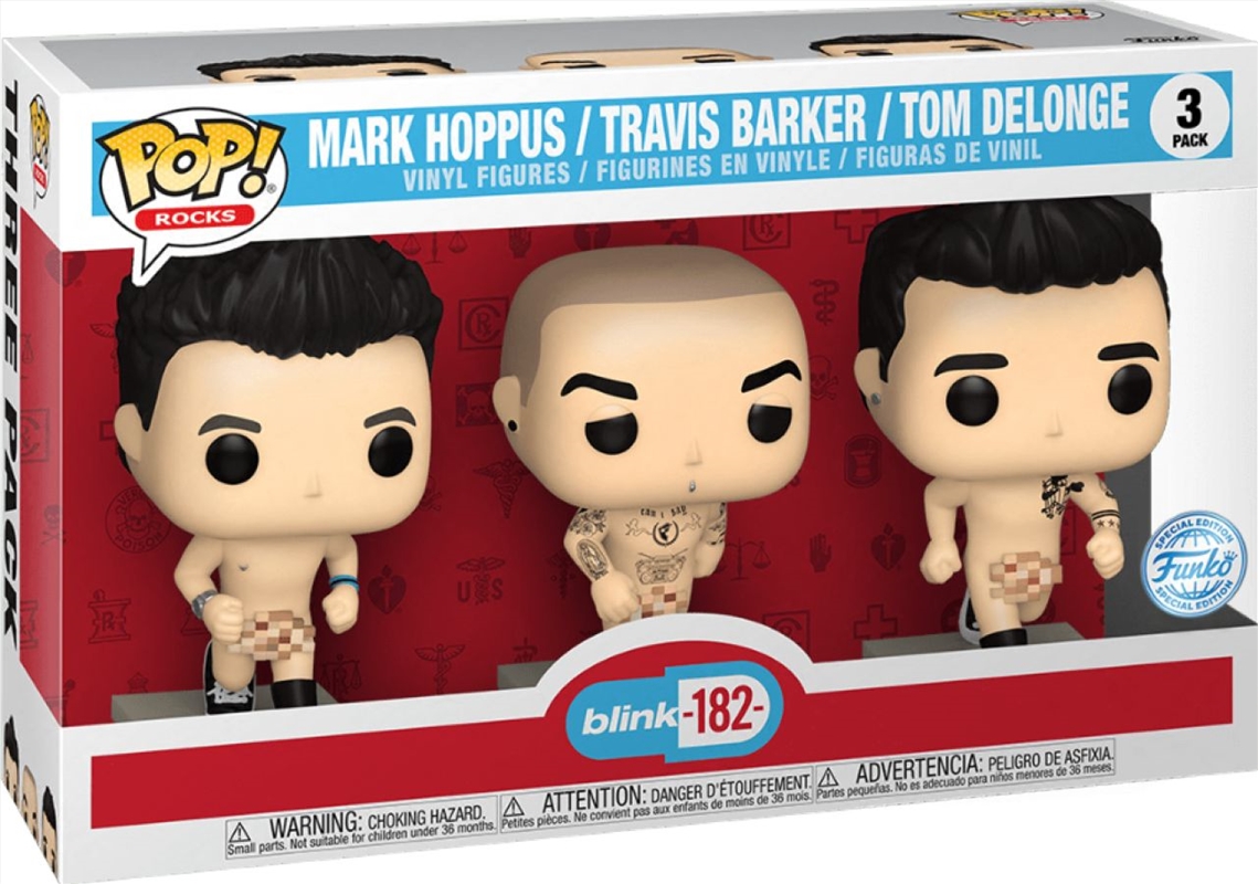 Blink 182 - What's My Age Again US Exclusive Pop! 3-Pack [RS]/Product Detail/Music