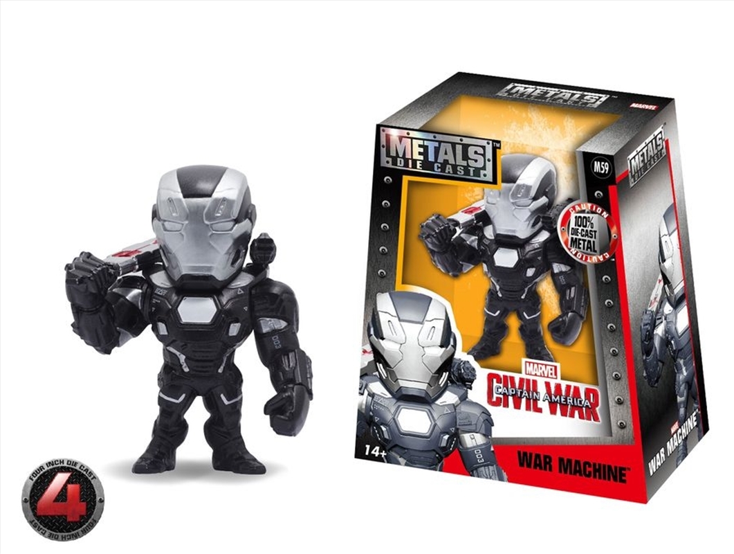 Captain America 3: Civil War - War Machine 4" Metals Wave 2/Product Detail/Figurines