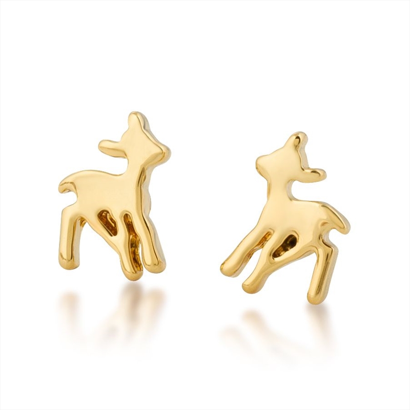 Junior Gold Bambi Earrings/Product Detail/Jewellery