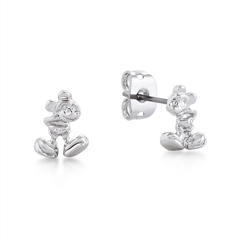 Junior Silver Mickey Mouse Earrings/Product Detail/Jewellery