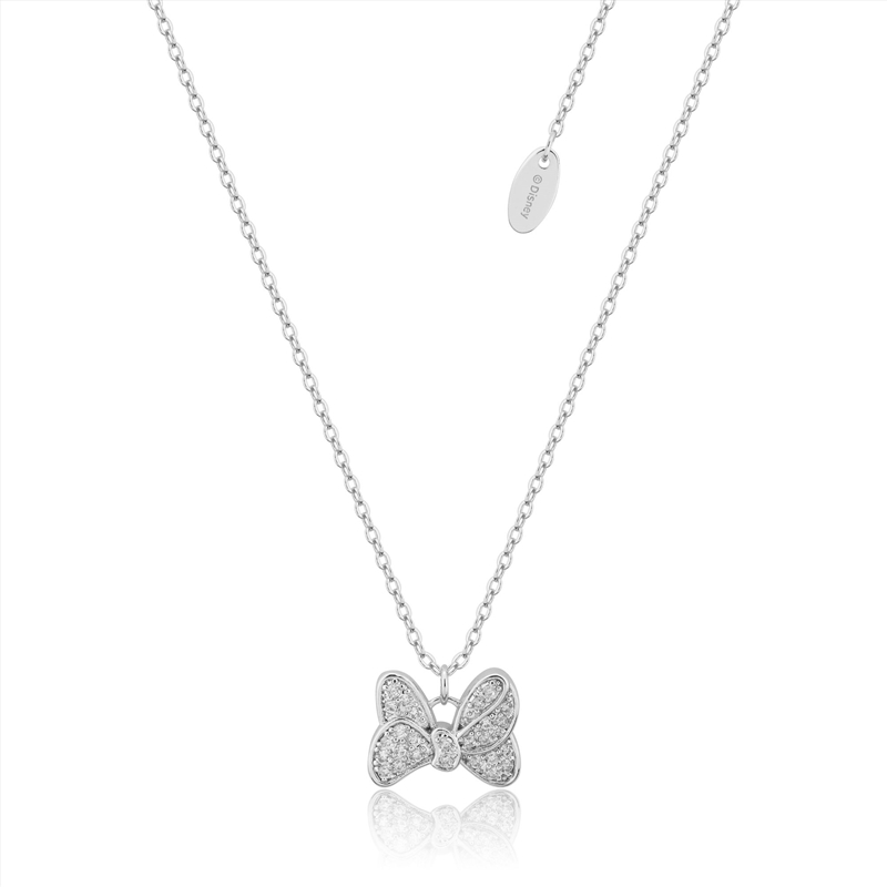 Minnie Mouse Crystal Bow Necklace/Product Detail/Jewellery