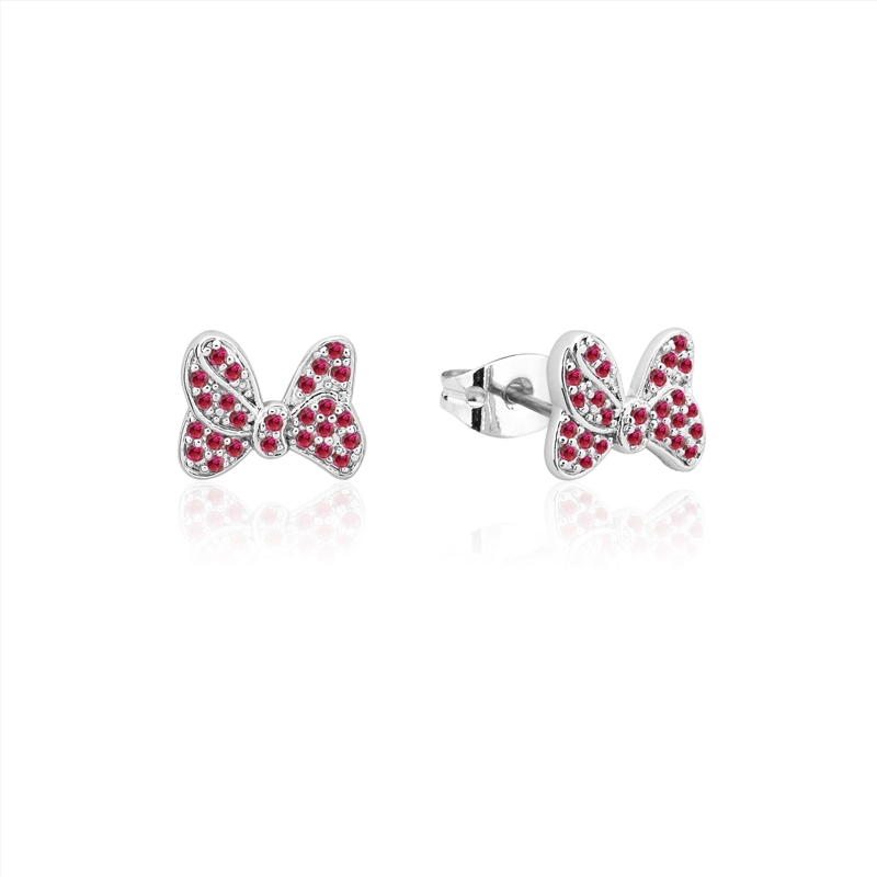 Red Crystal Bow Studs/Product Detail/Jewellery