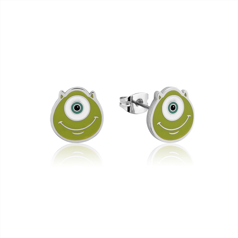 Monsters Inc Mike Wazowski Stud Earrings/Product Detail/Jewellery