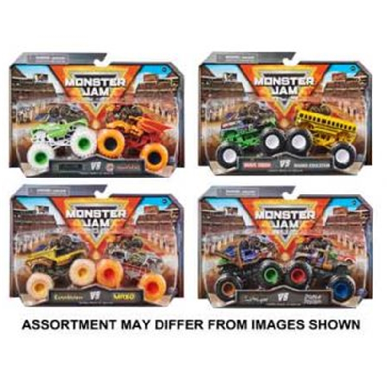 Monster Jam 1:64 Diecast Trucks 2pk (SENT AT RANDOM)/Product Detail/Toys