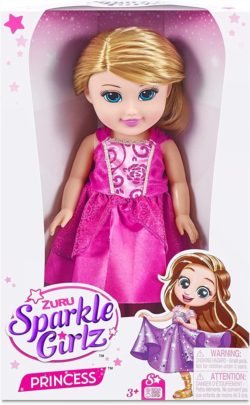 Zuru Sparkle Girlz 13" Princess Toddler Doll - Blonde/Product Detail/Toys