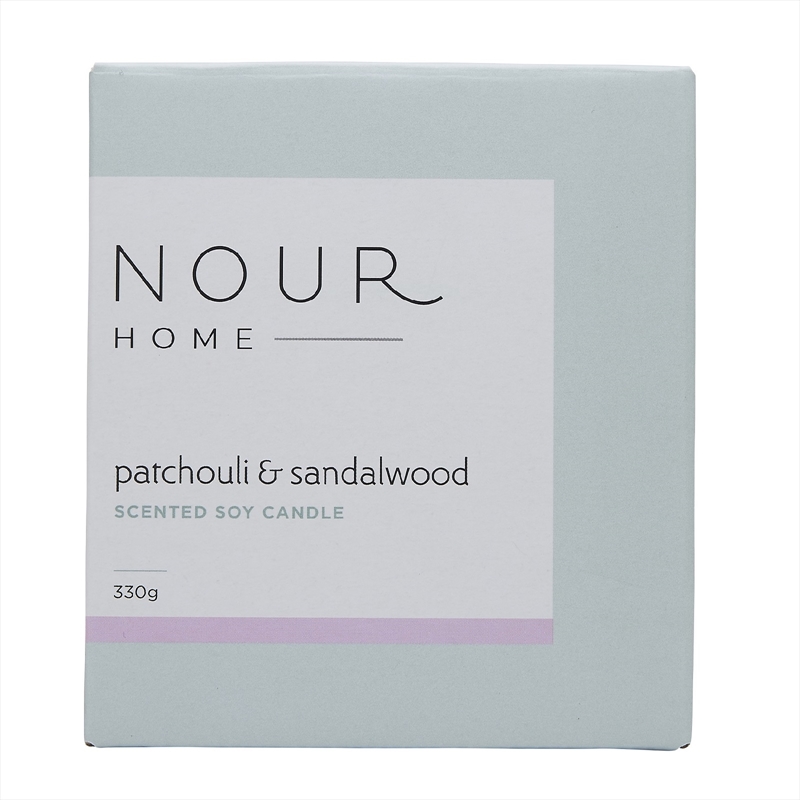 Nour Home Candle - Patchouli And Sandalwood/Product Detail/Homewares