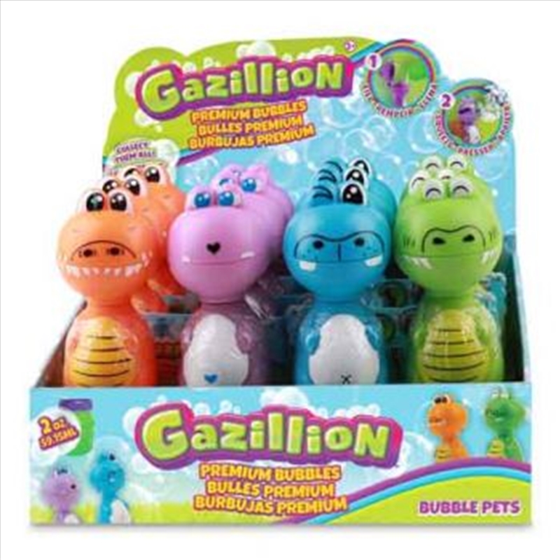 Gazillion Bubbles Bubble Pets (SENT AT RANDOM)/Product Detail/Toys