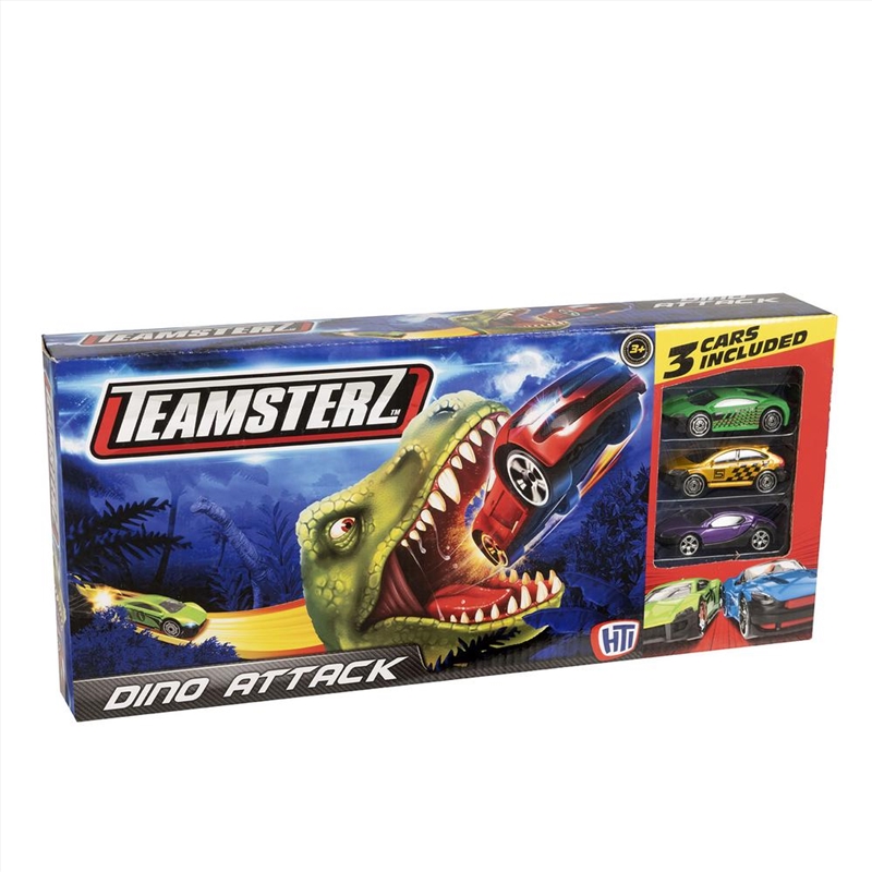 Teamsterz Dino Attack Playset With 3 Diecast Vehicles/Product Detail/Toys