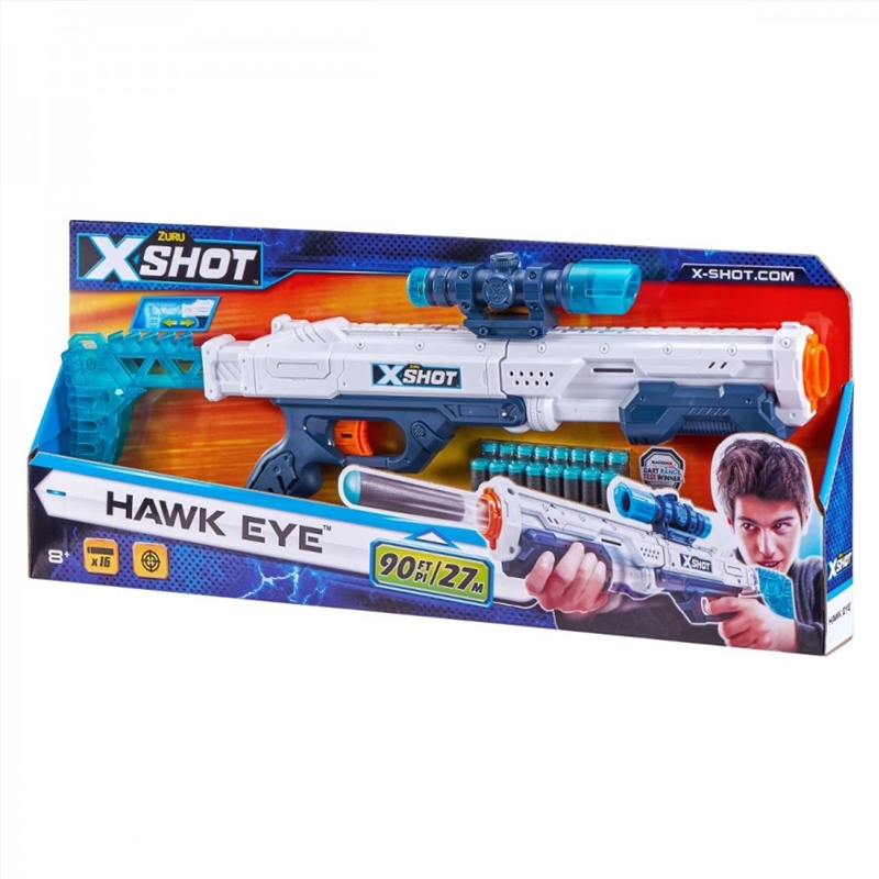 Zuru XSHOT Excel - Hawk Eye Dart Shooter inc 16 Darts/Product Detail/Toys