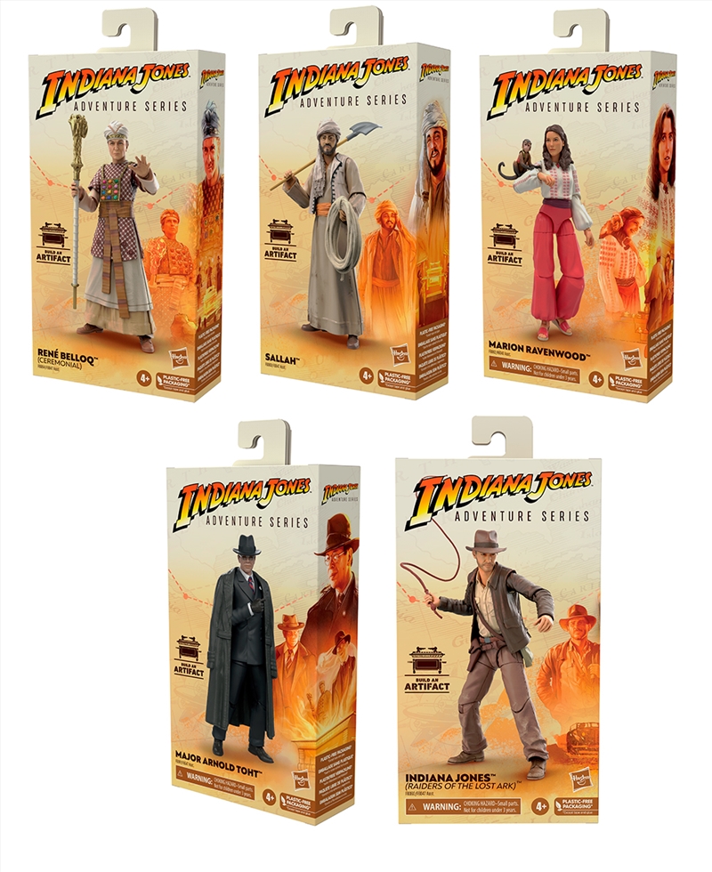 Indiana Jones: Adventure Series Hamburg Figures  (SENT AT RANDOM)/Product Detail/Figurines