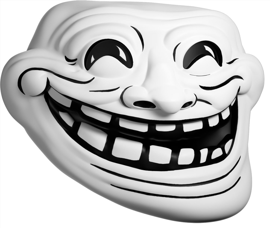 Buy YOUTOOZ - Troll Face Vinyl Figure Online | Sanity