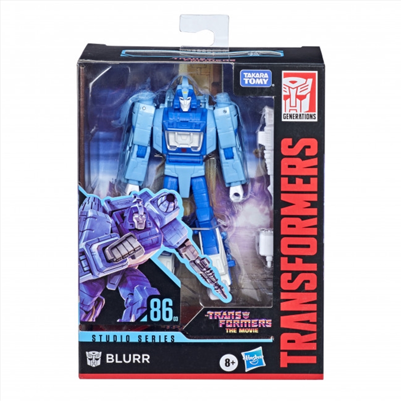 Transformers Studio Series: Deluxe Class - The Transformers The Movie: Blurr (#86-03)/Product Detail/Figurines