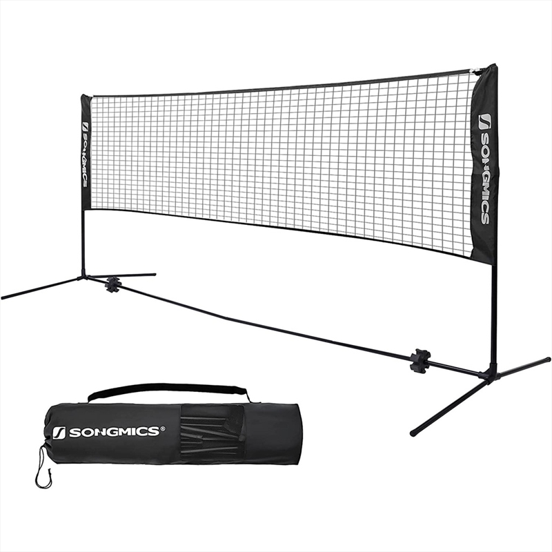 SONGMICS 4m Portable Tennis Badminton Net Black/Product Detail/Sport & Outdoor