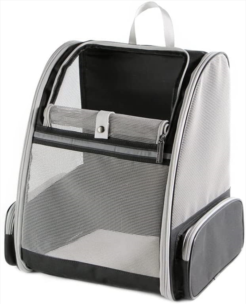 Floofi Pet Backpack -Model 1 (Black) FI-BP-100-FCQ/Product Detail/Pet Accessories