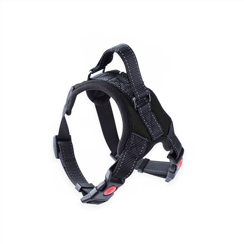 FLOOFI Dog Harness XXL Size (Black) FI-PC-165-XL/Product Detail/Pet Accessories