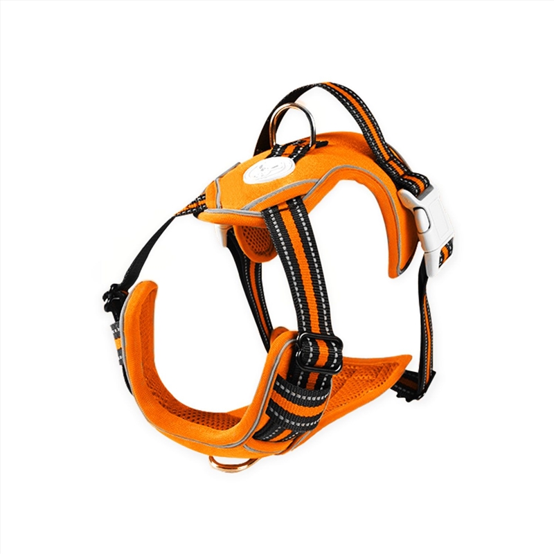 FLOOFI Dog Harness Vest M Size (Orange) FI-PC-171-XL/Product Detail/Pet Accessories