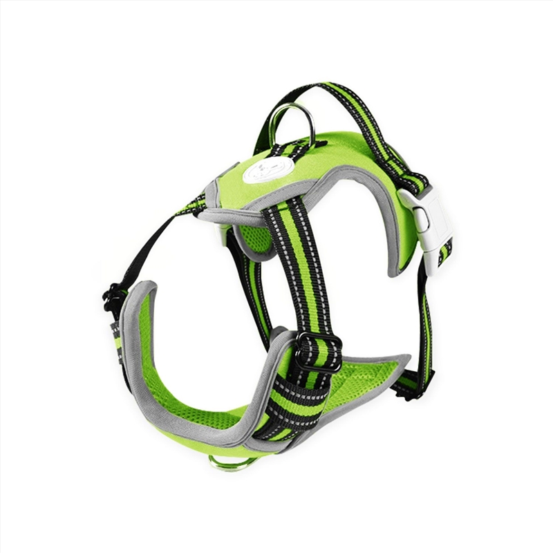 FLOOFI Dog Harness Vest M Size (Green) FI-PC-170-XL/Product Detail/Pet Accessories