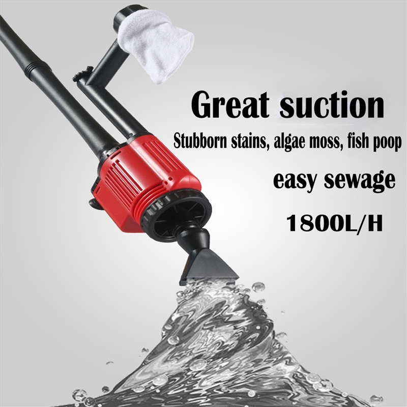 Aquarium Electric Siphon Pump Vacuum Cleaner Fish Tank Clean Water Change Gravel/Product Detail/Pet Accessories