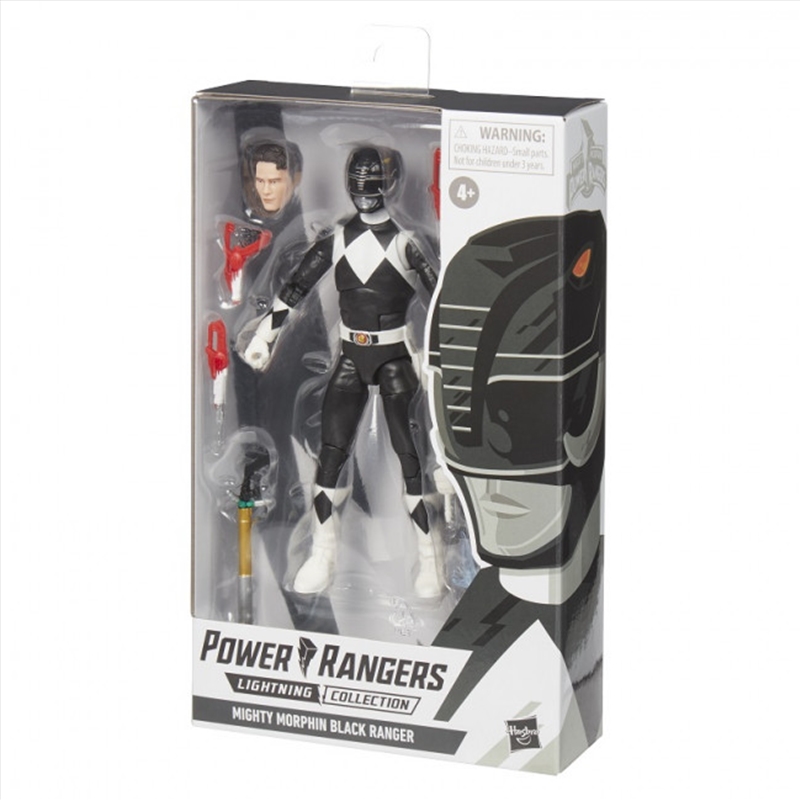 Power Rangers Lightning Collection Mighty Morphin Black Ranger Adam Action Figure/Product Detail/Figurines