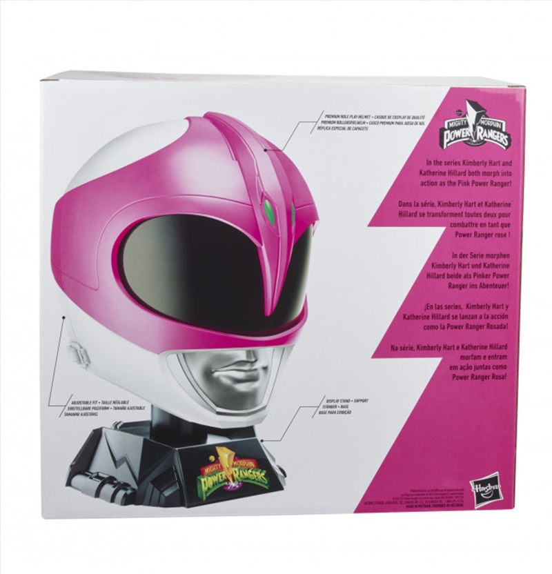 Power Rangers Lightning Collection: Mighty Morphin Pink Ranger Helmet Collectible/Product Detail/Figurines