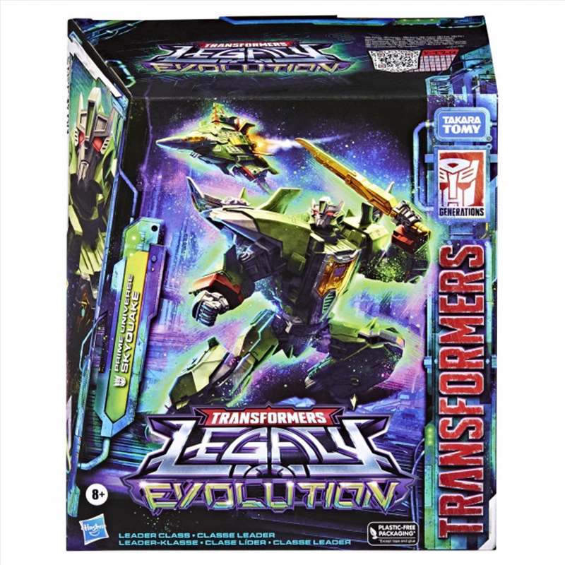 Transformers Legacy Evolution: Leader Class - Prime Universe Skyquake/Product Detail/Figurines