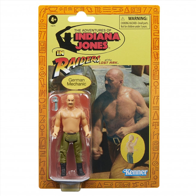 Indiana Jones Retro Collection: German Mechanic/Product Detail/Figurines