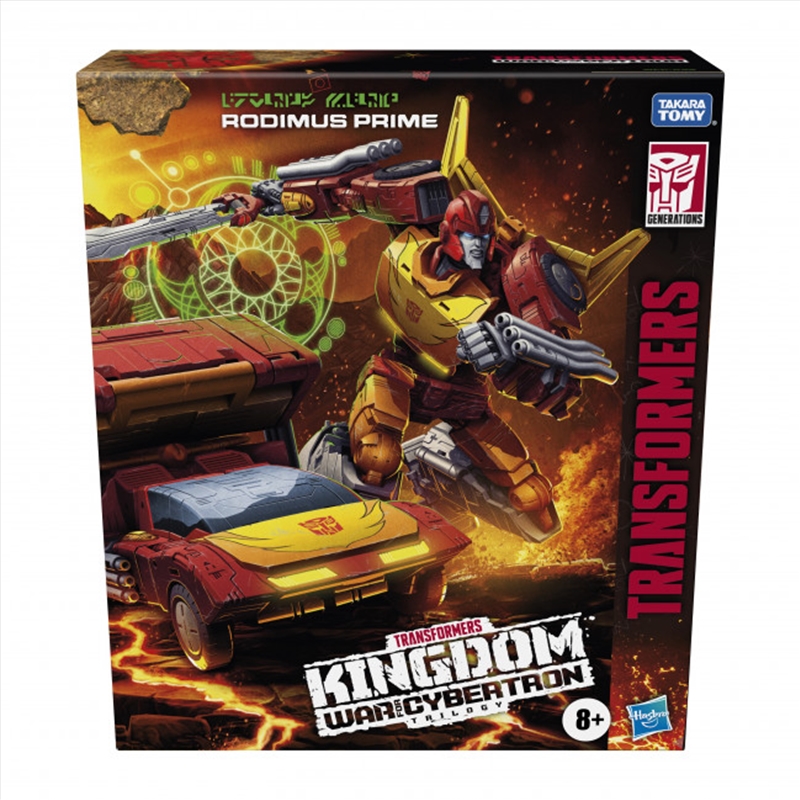 Transformers War for Cybertron Kingdom: Commander Class - Rodimus Prime (WFC-K29)/Product Detail/Figurines