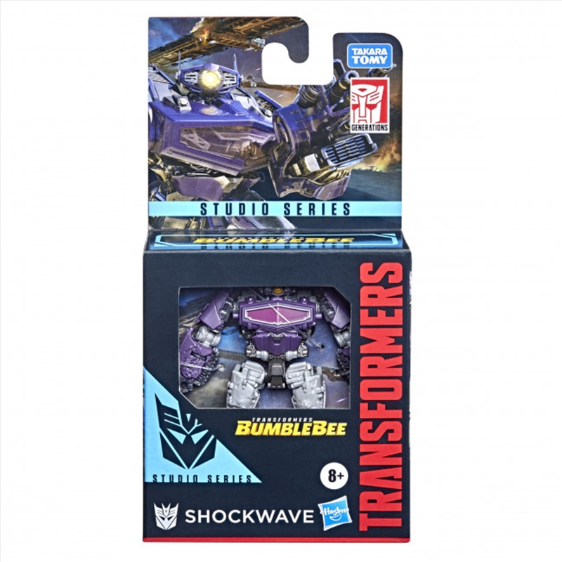 Transformers Studio Series: Core Class - Transformers Bumblebee: Shockwave Figure/Product Detail/Figurines