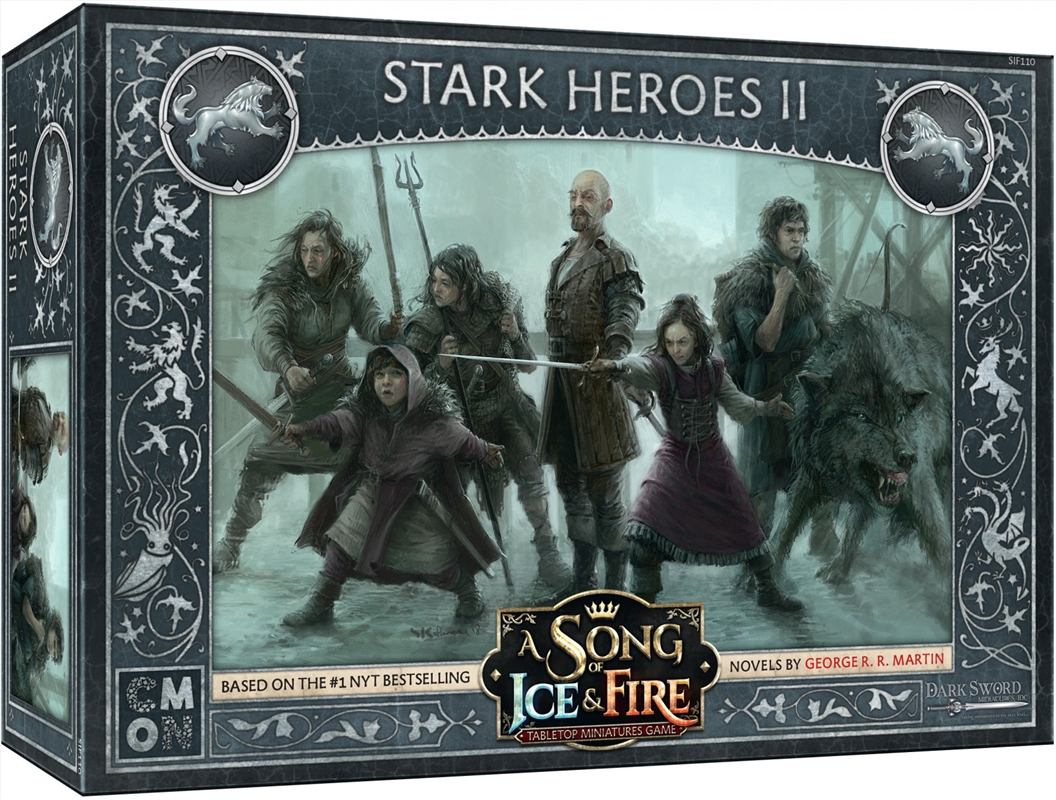 A Song of Ice and Fire TMG - Stark Heroes 2/Product Detail/Board Games