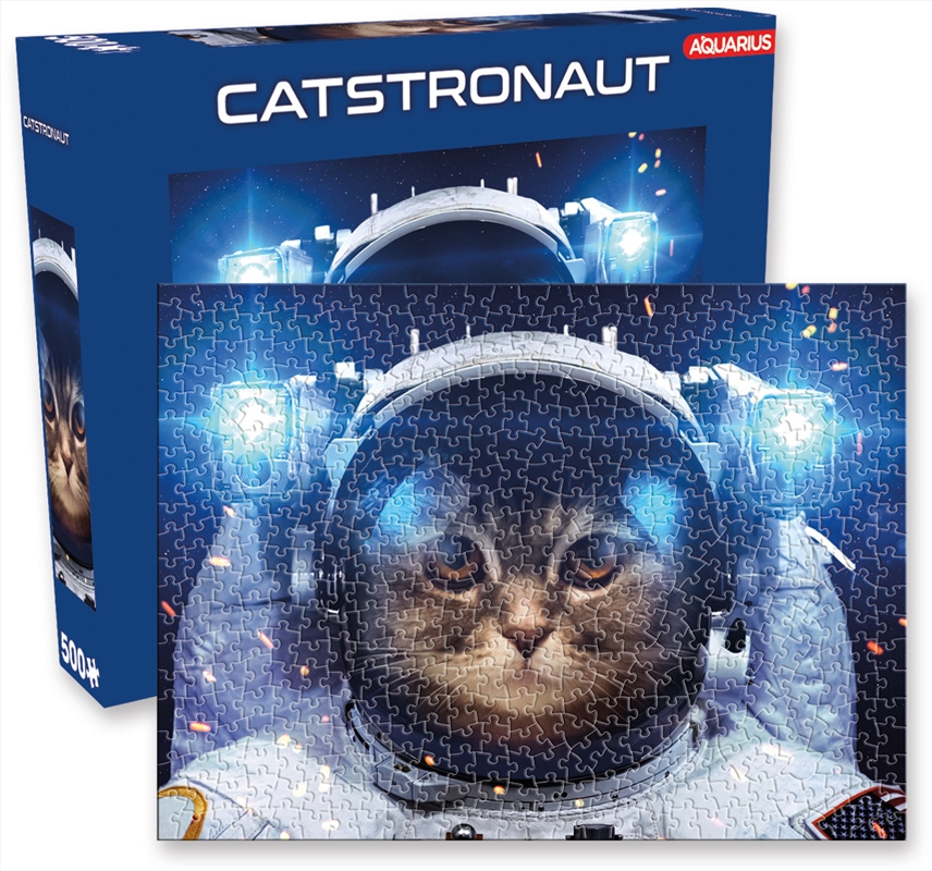 Aquarius Puzzle Catstronaut Puzzle 500 pieces/Product Detail/Jigsaw Puzzles