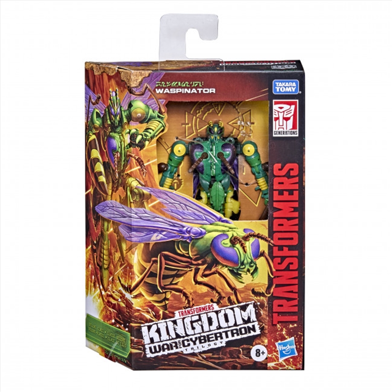 Transformers War for Cybertron Kingdom: Deluxe Class - Waspinator (WFC-K34)/Product Detail/Figurines