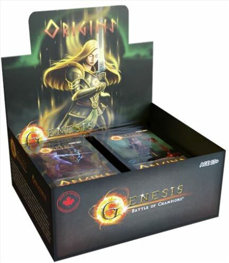 Genesis RPG Battle of Champions Origins Booster Display Box/Product Detail/Card Games