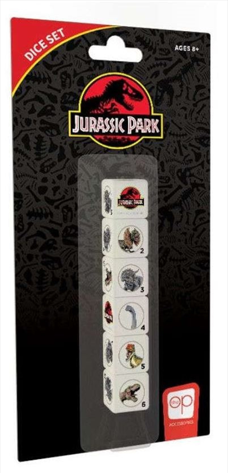 Jurassic Park Dice Set/Product Detail/Dice Games