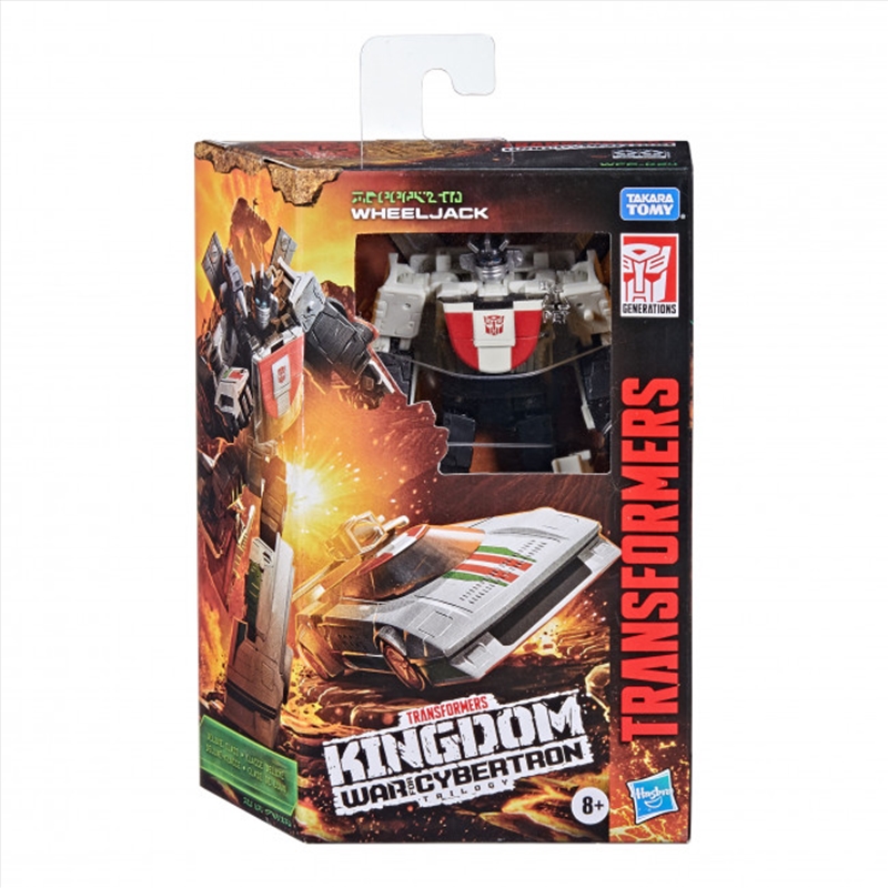 Transformers War for Cybertron Kingdom: Deluxe Class - Wheeljack (WFC-K24)/Product Detail/Figurines