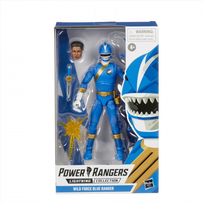 Power Rangers Lightning Collection Wild Force Blue Ranger/Product Detail/Figurines