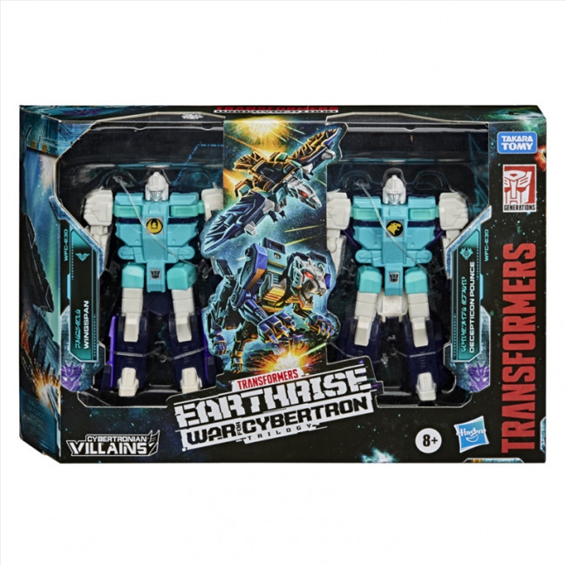 Transformers War for Cybertron Earthrise: Wingspan and Decepticon Pounce 2Pk/Product Detail/Figurines