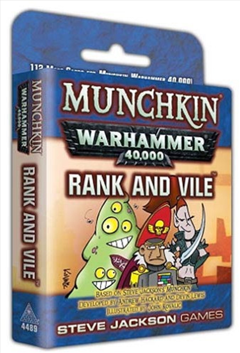 Munchkin Warhammer 40000 Rank and Vile/Product Detail/Card Games