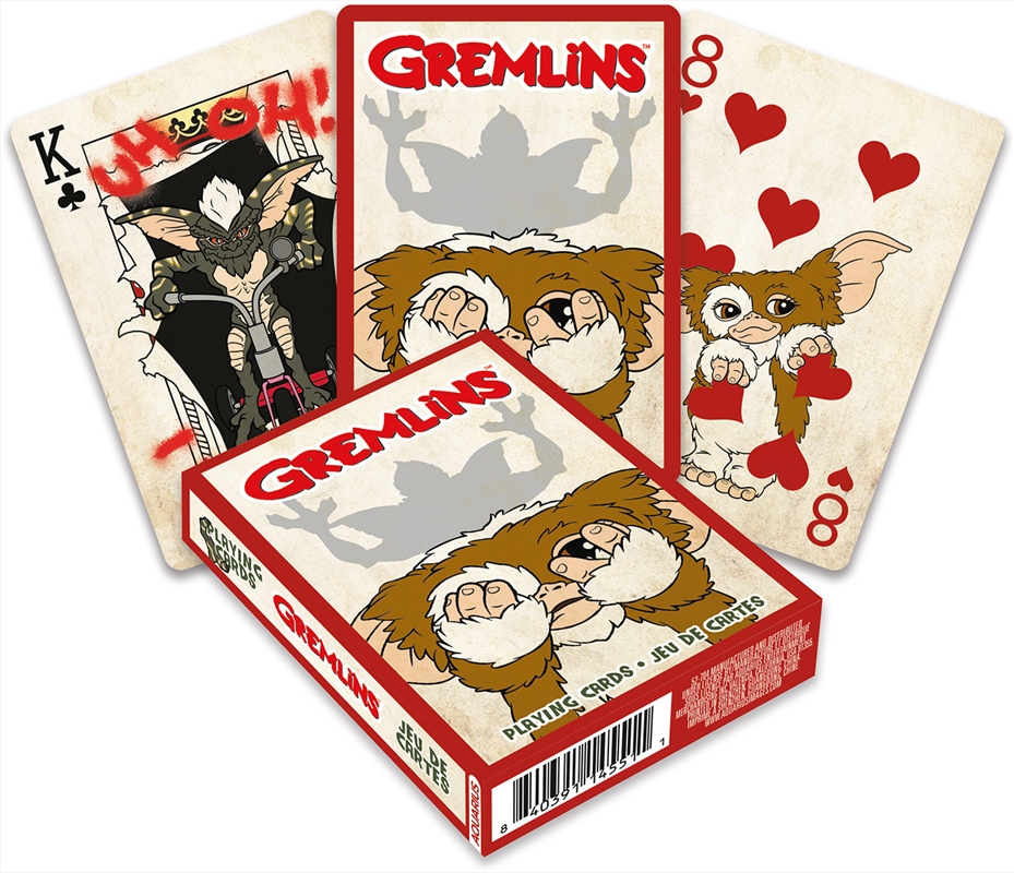 Playing Cards Gremlins/Product Detail/Card Games