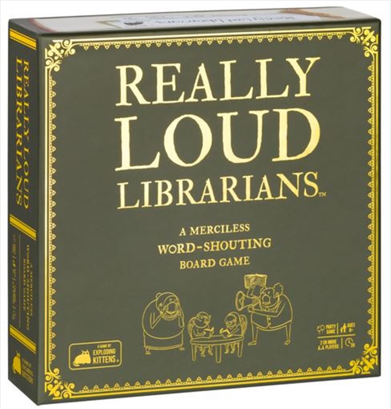 Really Loud Librarians (By Exploding Kittens)/Product Detail/Card Games