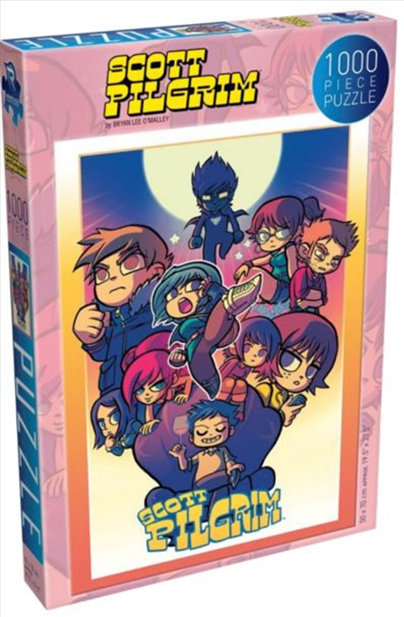 Renegade Games Puzzle Scott Pilgrim #3-  Movie-Style Poster 1000 pieces/Product Detail/Jigsaw Puzzles