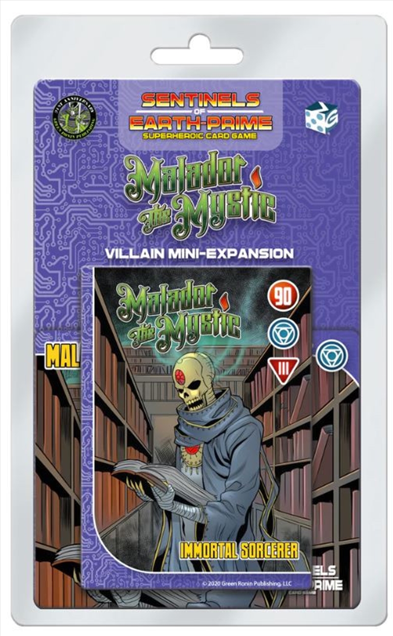 Sentinels of Earth Prime SCG - Malador The Mystic Villain Mini Expansion Deck/Product Detail/Card Games