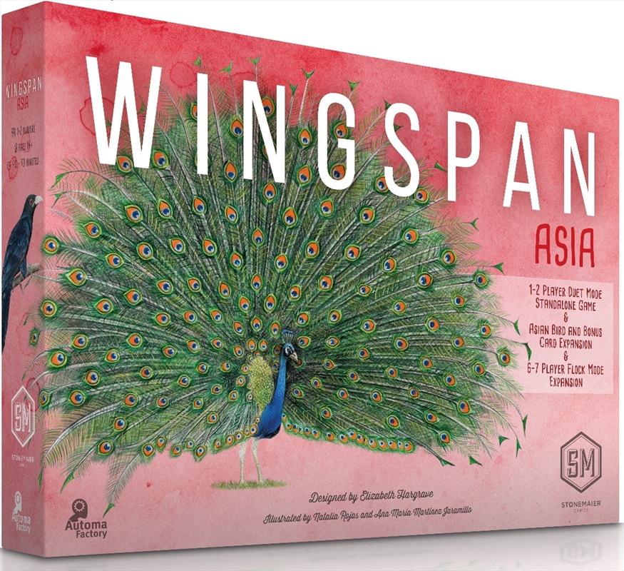 Wingspan Asia Expansion/Product Detail/Board Games