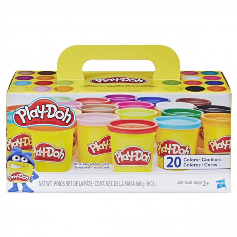 Play-Doh: Super Color Pack of 20 Cans/Product Detail/Toys