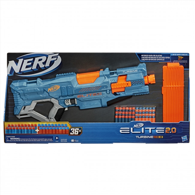 Buy Nerf Elite 2.0: Turbine CS-18 Blaster Online | Sanity