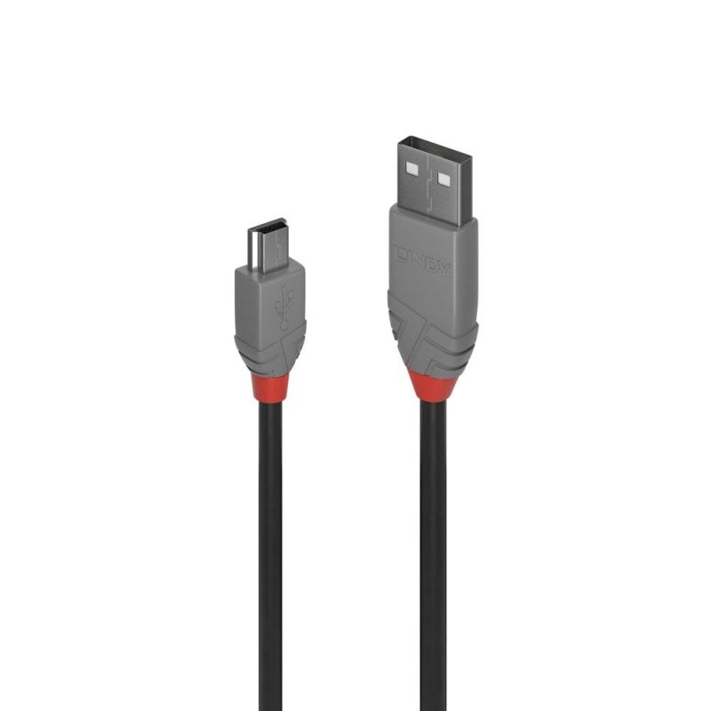 Lindy 5m USB2 A-Mini-B, Anthra Line/Product Detail/Cables