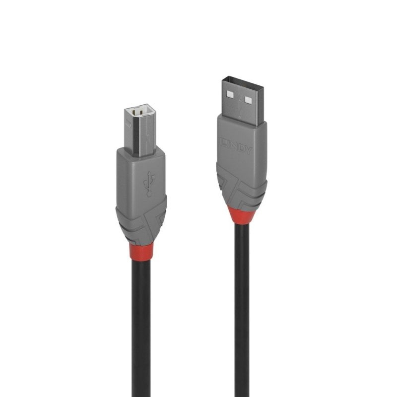 Lindy 5m USB2 A-B Cable Anthra Line/Product Detail/Cables