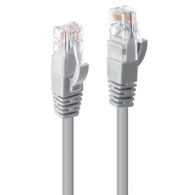 Lindy 1m CAT6 UTP Cable Grey/Product Detail/Cables