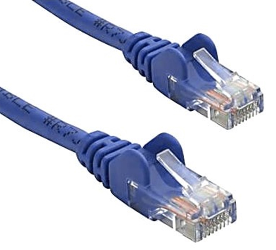 8WARE Cat5e UTP Ethernet Cable Snagless 3m Blue CBAT-RJ45BL-3M/Product Detail/Cables