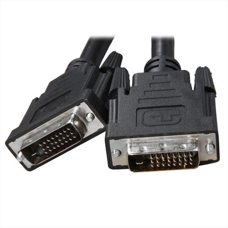 8WARE DVI-D Dual-Link Cable 1.5m - 28 AWG Dual-link DVI-D Male 25-pin/Product Detail/Cables